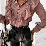 Women Blouses Long Sleeve Shirt Casual Tops