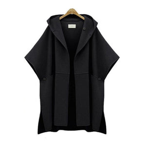 Femyza Hooded Batwing Cardigan