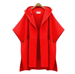 Femyza Hooded Batwing Cardigan